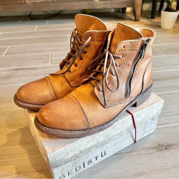 Bed Stu Women's Size 11 Tan Rustic Bonnie II Boots